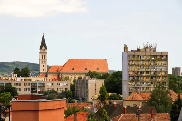 Cityscape in Keszthely — Stock Photo, Image